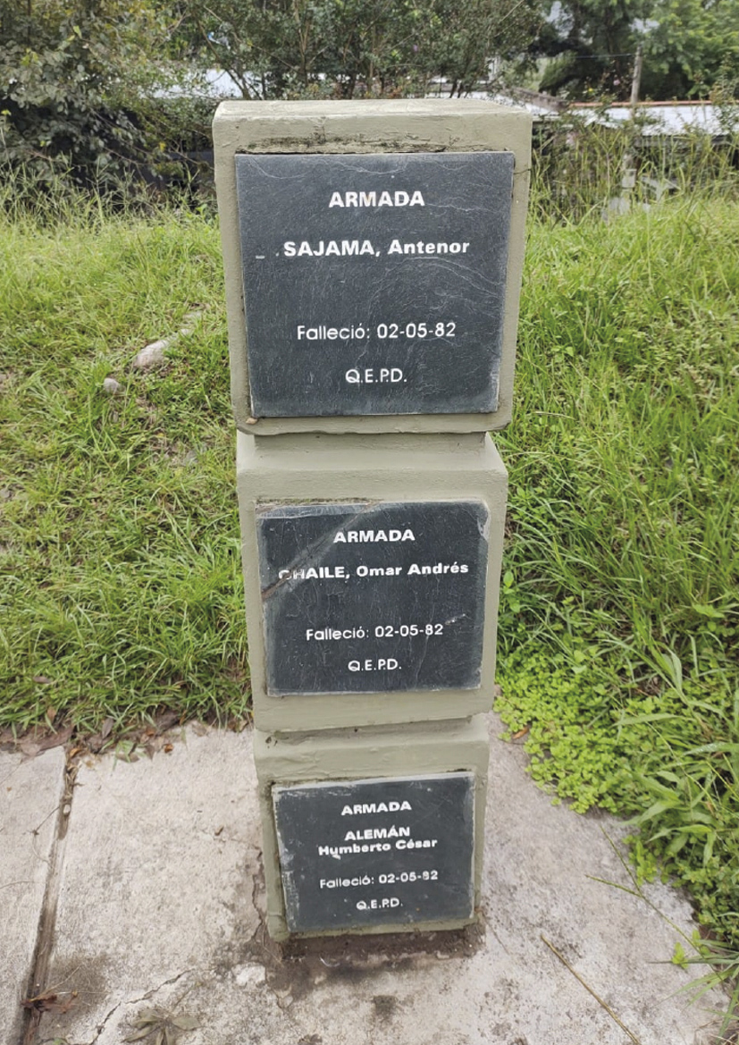 Homenaje a combatientes de la Guerra de Malvinas muertos en el hundimiento del Crucero General Belgrano