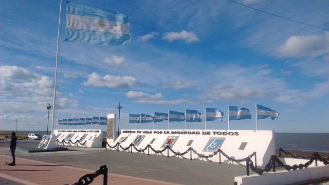 Monumento a los caídos en la Guerra de Malvinas en Río Grande