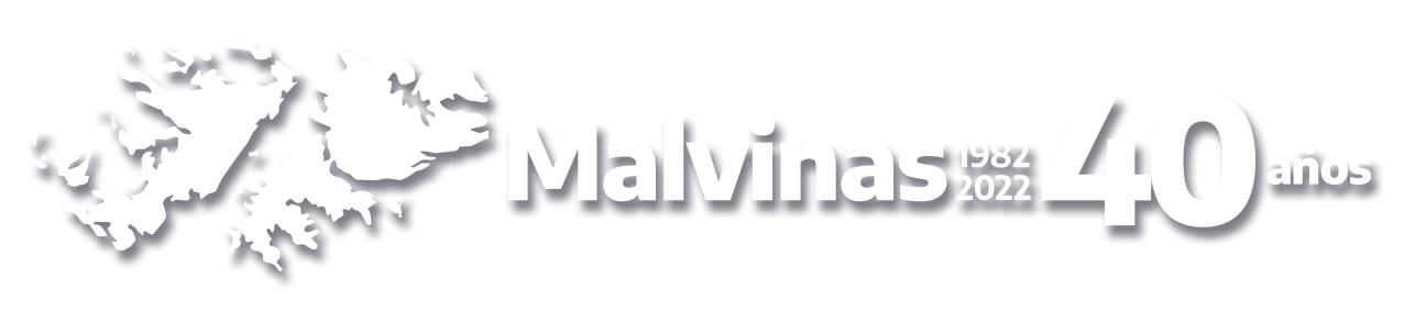 Imagen del logo de la campaña Malvinas 40 años